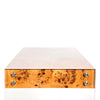 Natural wood Bond Desk storage by Jonathan Adler, featuring sleek design and organized compartments for stylish office use.