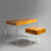 Natural Bond Desk storage by Jonathan Adler featuring sleek, modern design with organized compartments for stylish workspace organization.