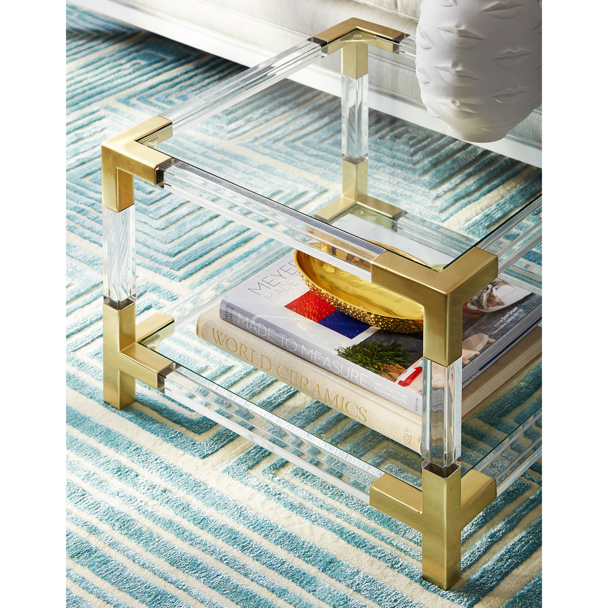 Table d'Appoint à Deux Niveaux Jacques par Jonathan Adler