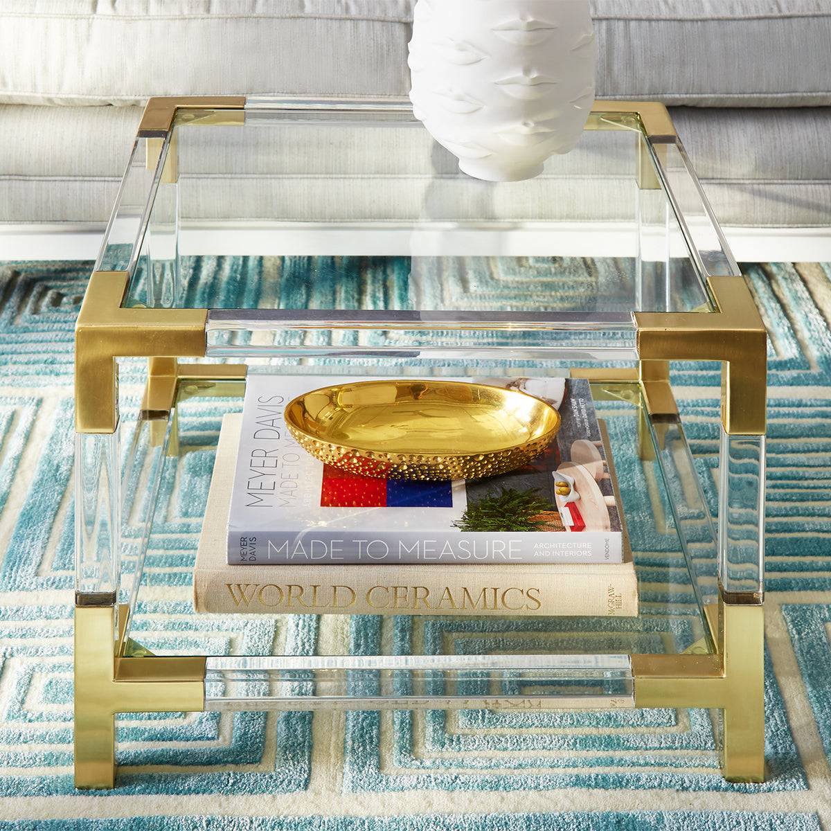 Table d'Appoint à Deux Niveaux Jacques par Jonathan Adler