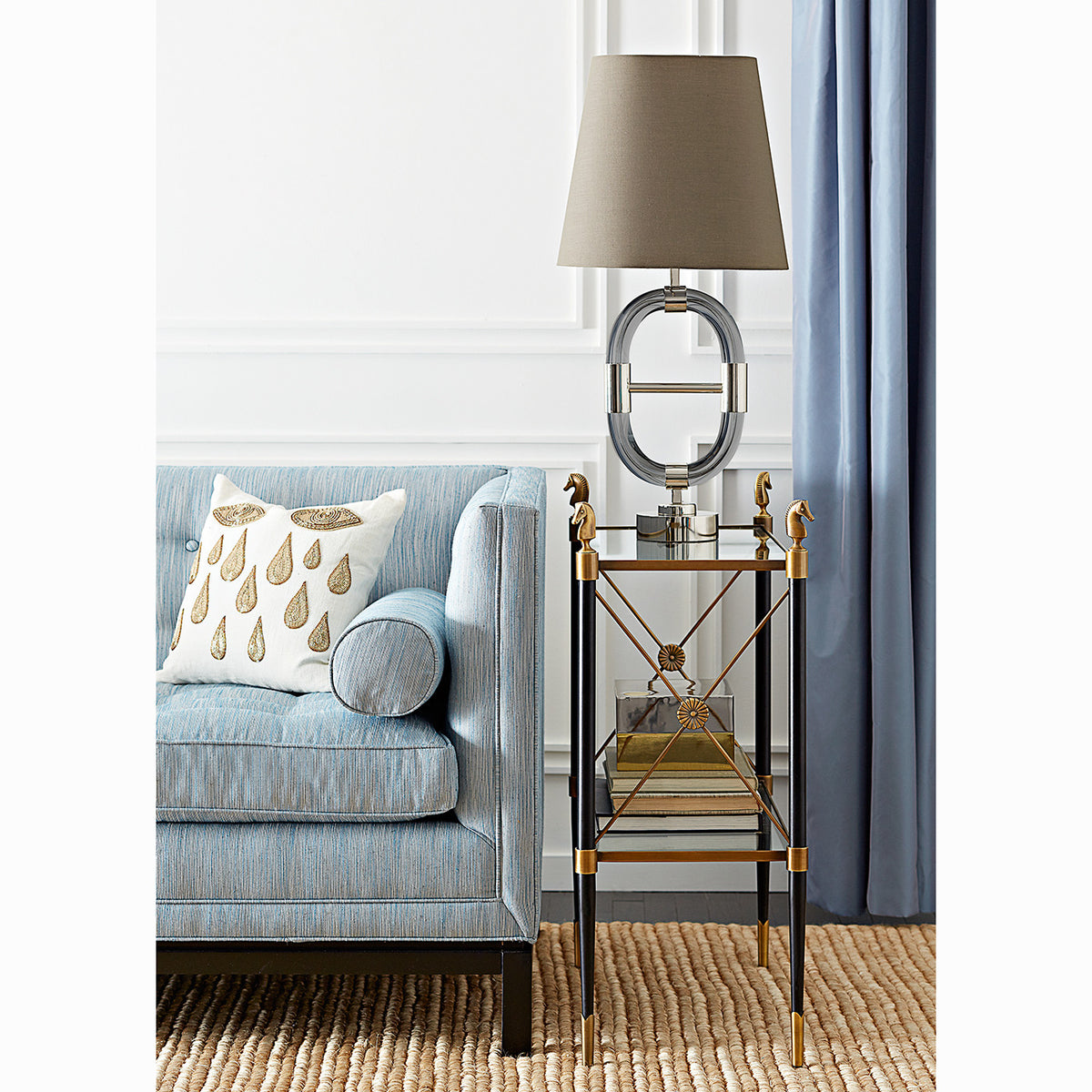 Table d'Appoint Rider à Deux Niveaux par Jonathan Adler