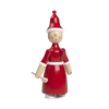 Christmas Santa Clara Mrs Santa Red/White H: 7.7" by Kay Bojesen Denmark