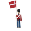 Figurines de gardes royaux en bois par Kay Bojesen Danemark