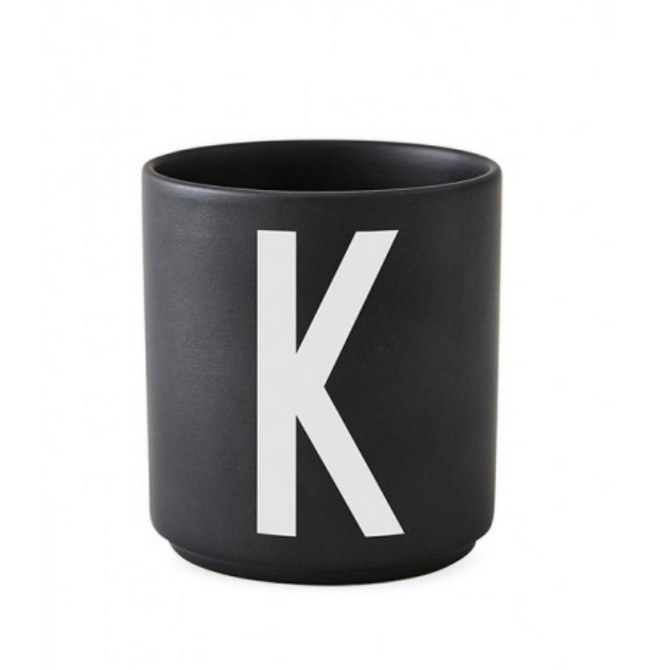 Personal Porcelain Cup (A-Z) by Design Letters — The Modern Shop