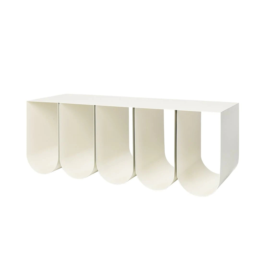 Curved Bench by Kristina Dam Studio