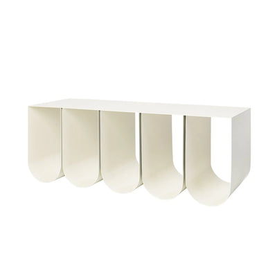 Curved Bench by Kristina Dam Studio