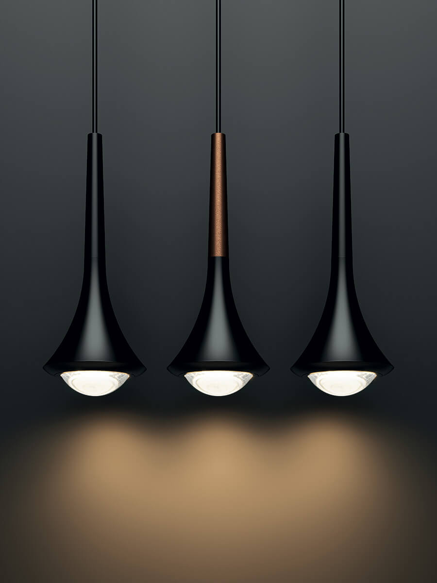 Rain Cluster Suspension Lamp by LODES