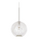 LBL Lighting Bulle Clear Monopoint 1 Light Track Pendant (OVERSTOCK)