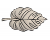 Leaf Cushion by Lorena Canals