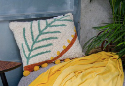 Coussin Palm par Lorena Canals