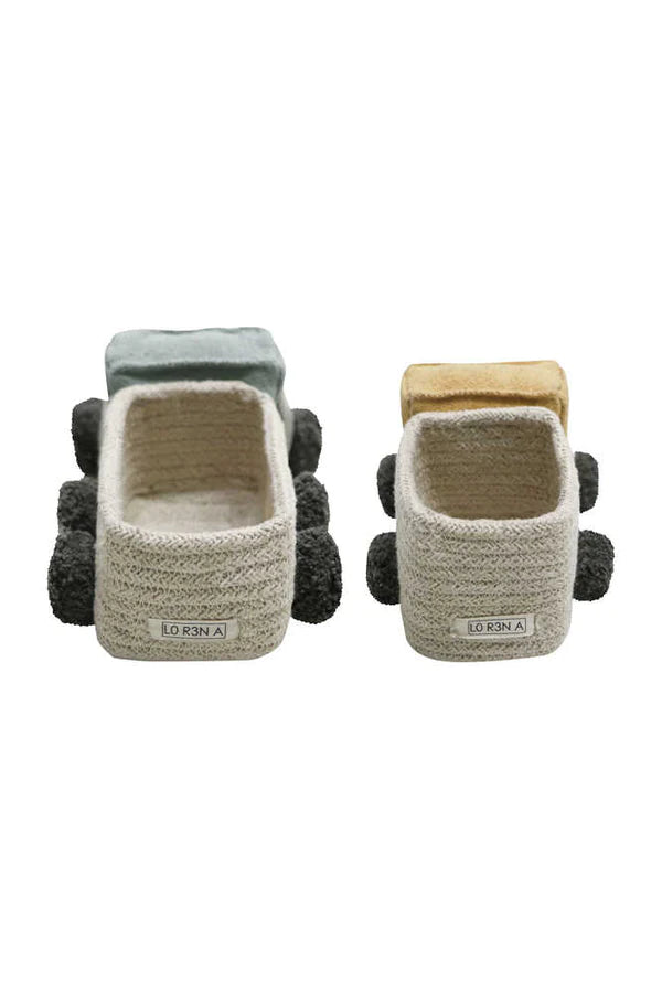 Set of Mini Truck Baskets by Lorena Canals