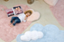 Tapis Puffy Love par Lorena Canals
