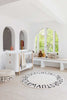 Round ABC Rug by Lorena Canals