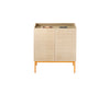 Luc Cabinet 100 with Glass Top by Asplund