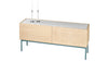 Luc 160 Sideboard with Drawers and Limestone Top by Asplund