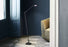 Luceplan Berenice floor lamp with sleek aluminum design, modern lighting fixture standing on a flat surface.