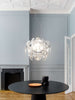 Hope Suspension Lamp by Luceplan, modern hanging lighting fixture with sleek design and adjustable suspension cords.