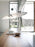 Luceplan Titania Suspension Lamp hanging with sleek, modern design and diffused lighting for contemporary interiors.