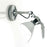 Fortebraccio wall lamp by Luceplan, modern metal lighting fixture showcasing adjustable arm and sleek design.