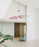 Pink Queen Titania Suspension Lamp by Luceplan, modern lighting fixture with a sleek design, hangs from the ceiling.