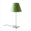 Costanzina Table Lamp by Luceplan with a white base and shade, modern lighting fixture for stylish interior illumination.