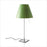 Costanzina Table Lamp by Luceplan with a white base and shade, modern lighting fixture for stylish interior illumination.