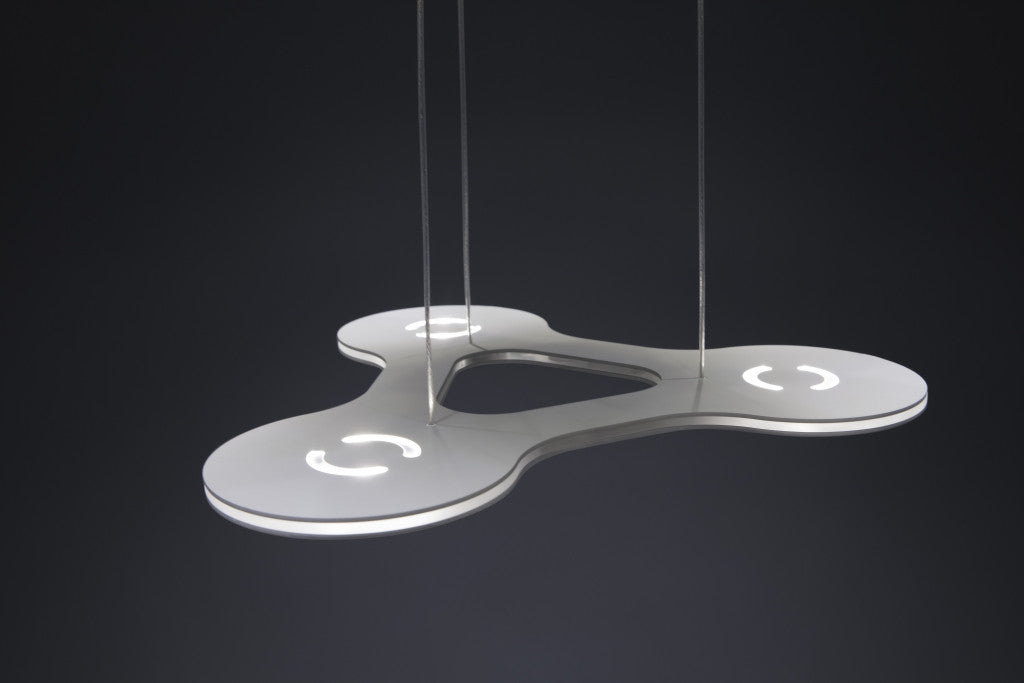Flat Ring 3, 6, 12 Suspended Light by Lumen Center Italia