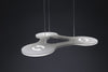 Flat Ring 3, 6, 12 Suspended Light by Lumen Center Italia