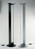Matte black MCP Floor Lamp by Lumen Center Italia, modern lighting fixture with sleek design and adjustable arm.