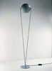 Victory Floor Lamp by Lumen Center Italia, matte black lighting fixture with sleek modern design for contemporary interiors.