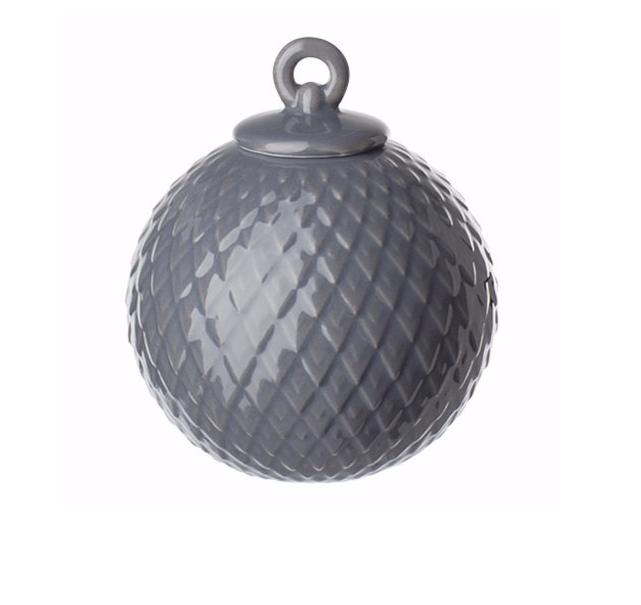 Rhombe Bauble by Lyngby Porcelæn