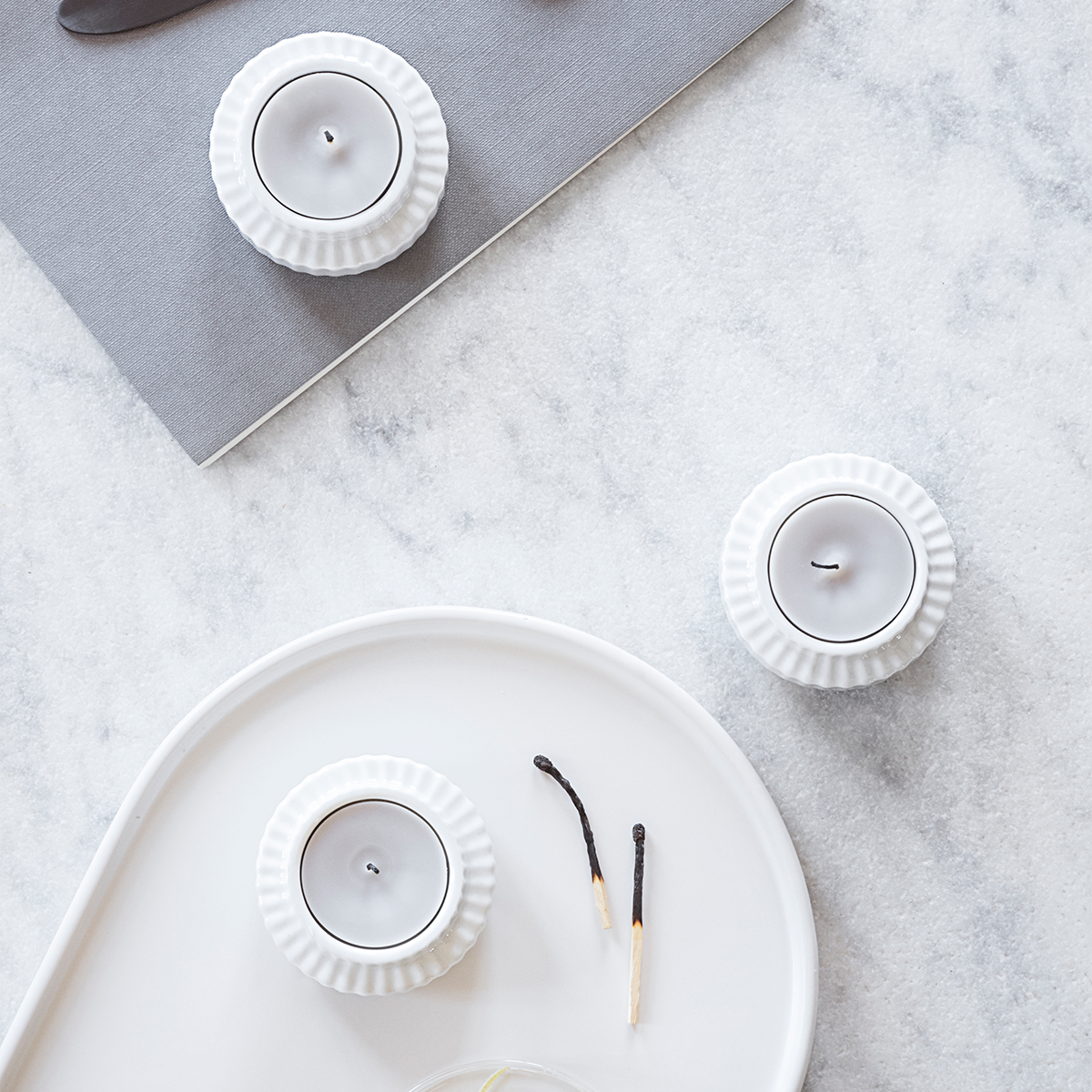 Tealight Holder by Lyngby Porcelæn
