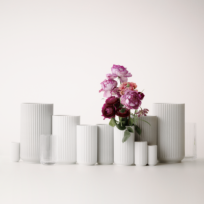 Porcelain Vase by Lyngby Porcelæn