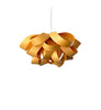 Agatha Small Suspension Lamp by LZF Lighting, ivory white, modern lighting fixture with a sleek, minimalist design.