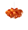 Agatha Small Suspension Lamp by LZF Lighting, ivory-white hanging LED light fixture for modern interior decor.