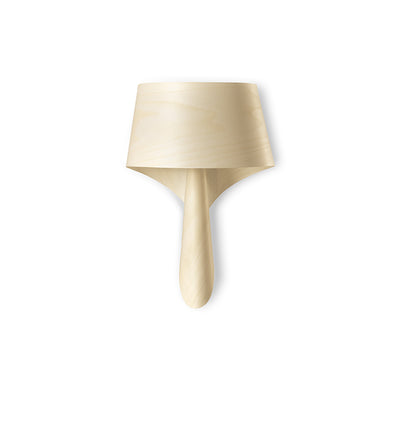 LZF Lighting Air Wall lighting fixture with natural cherry wood finish, modern wall-mounted design for stylish illumination.