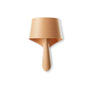 LZF Lighting Air Wall lighting fixture with natural cherry wood finish, showcasing modern, sculptural design for interior illumination.