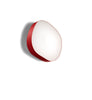 Large Guijarro wall and ceiling light fixture by LZF Lighting with natural cherry wood finish and integrated bulb.