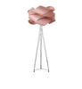 LZF Lighting Link Floor lamp with natural cherry wood finish, modern lighting design, and sleek stand for contemporary interiors.