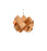 LZF Escape Suspension lighting fixture with natural cherry wood and matte black details, modern design by LZF Lighting.