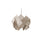 LZF Escape Suspension lighting fixture with natural cherry wood and matte black finish, modern pendant light design.