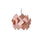 LZF Escape Suspension lighting fixture with natural cherry finish and matte black accents, modern ceiling light design.