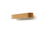 Small LZF I-Club wall lamp with cherry finish, dimmable LED lighting, modern lighting fixture for contemporary interiors.