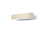 Small LZF I-Club wall lamp with cherry finish, dimmable LED lighting, designed for modern interior lighting.