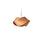 LZF Lighting Nut Suspension pendant light with black matte finish, black cable, and natural cherry wood accents.
