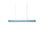 I-Club Slim Suspension Lamp by LZF