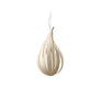 Raindrop Suspension pendant light by LZF Lighting featuring a natural cherry wood finish, modern lighting design.