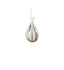 Raindrop Suspension by LZF Lighting, natural cherry wood pendant light with organic, droplet-shaped design.
