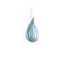 Raindrop Suspension pendant light by LZF Lighting featuring a natural cherry wood finish and organic shape.