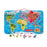 Magnetic World Map Puzzle (92 Pieces) by Janod